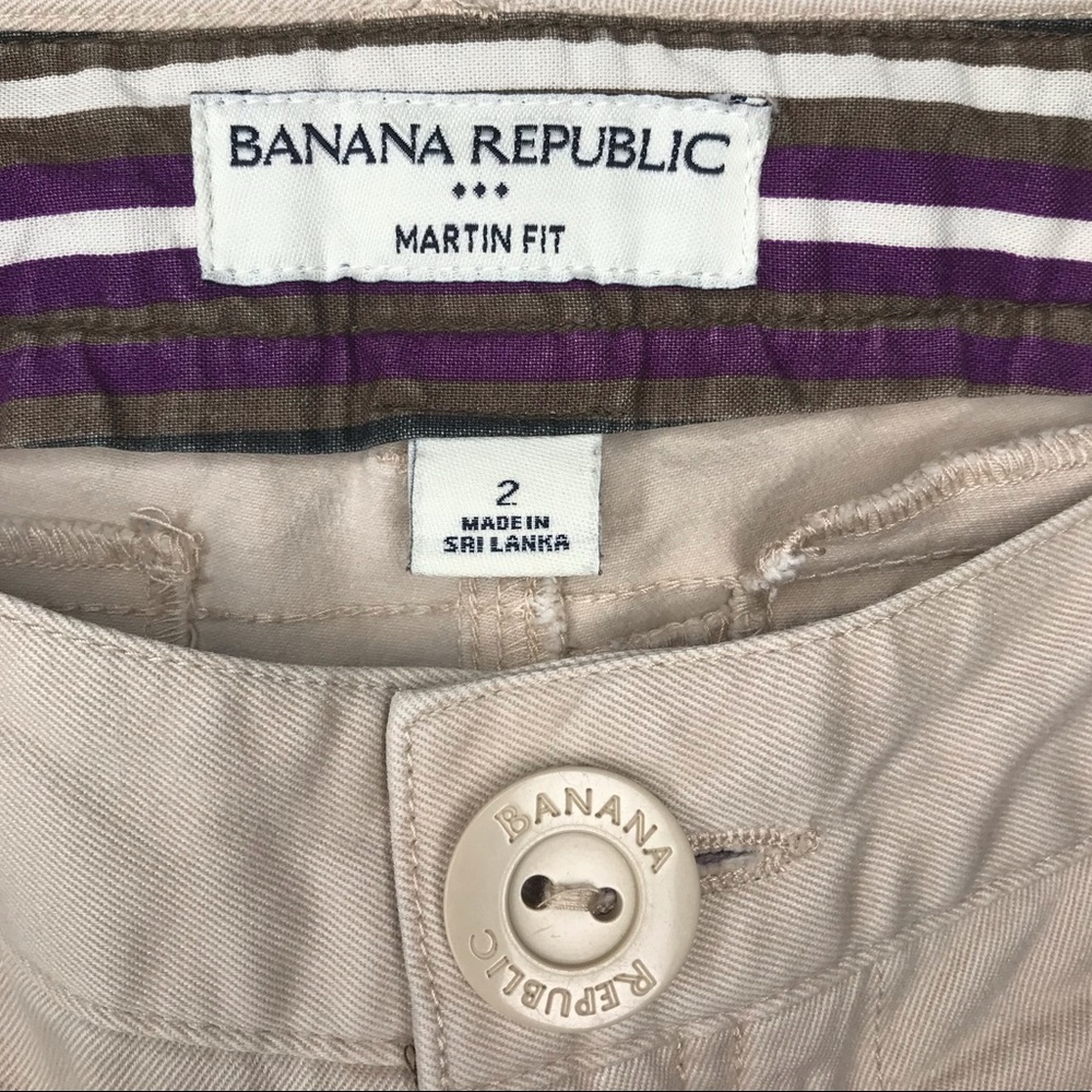 Banana Republic Martin Fit Straight Wide Pants 2 - Picture 12 of 16